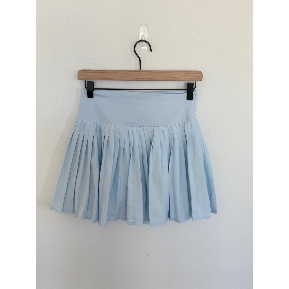 All in Motion Light Blue Pleated Tennis Skort Skirt Womens Size Small Activewear